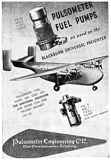 Pulsometer Engine Fuel Pumps                                     