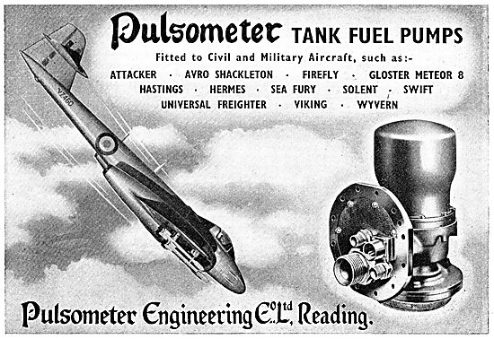 Pulsometer Tank Fuel Pumps                                       