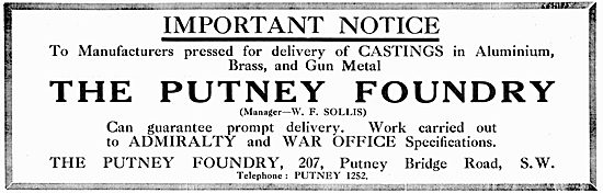 The Putney Foundry                                               