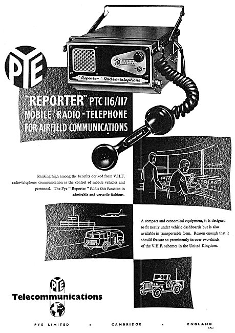 Pye PTC 116/117 Mobile Radio-Telephone                           