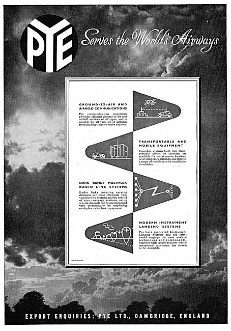 Pye Long Range Multiflex Radio Link Systems & Airfield Comms     