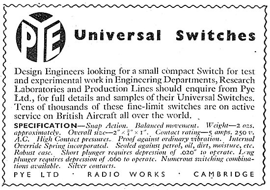 Pye Universal Switches                                           