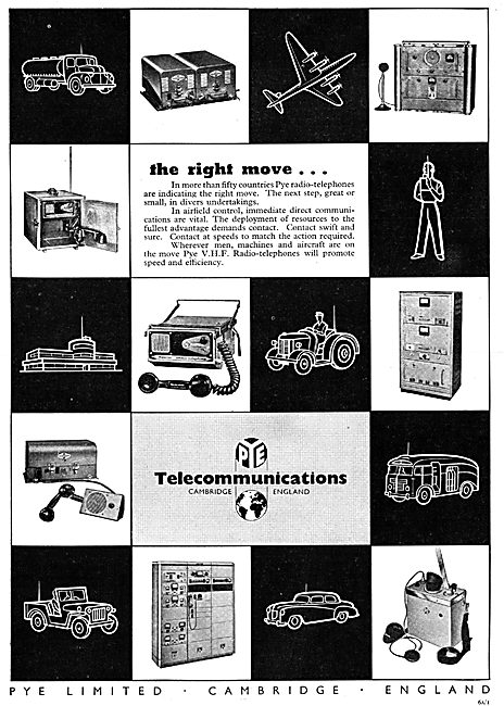 Pye Airfield Radio Telephones                                    