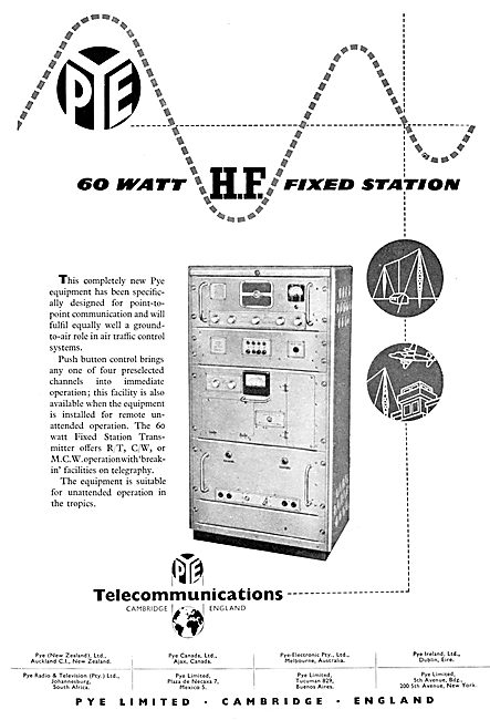 Pye 60 Watt HF Fixed Station                                     