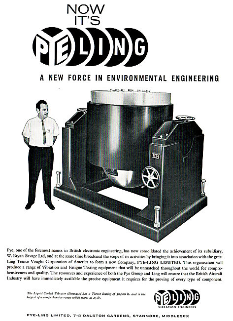 Pye-Ling Electronic Components For The Aerospace Industry        