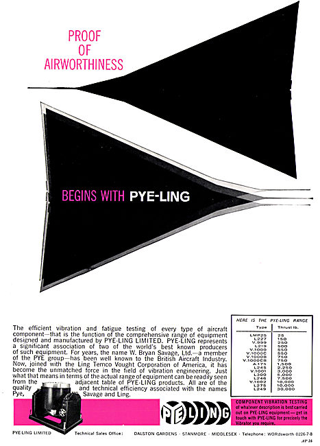 Pye-Ling Component Vibration Testing Equipment                   