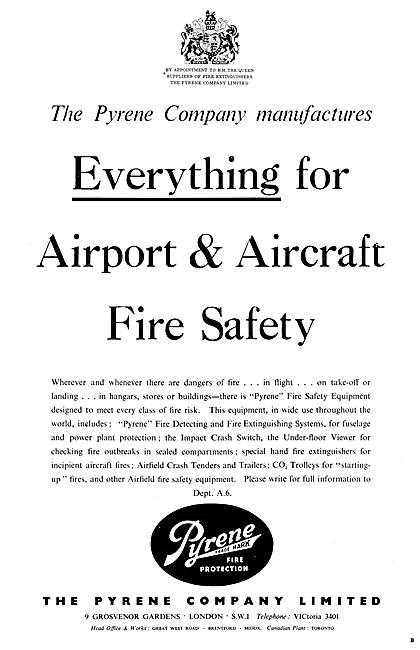 Pyrene Airport & Aircraft Fire Safety Equipment                  