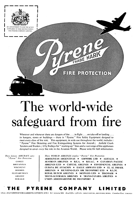 Pyrene Airport & Aircraft Fire Safety Equipment                  