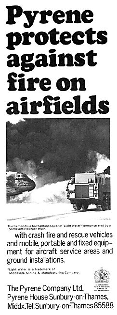 Pyrene Airfield Fire Appliances & Fixed Equipment Stations       