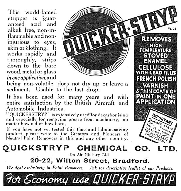 Quickstryp Paint Remover                                         