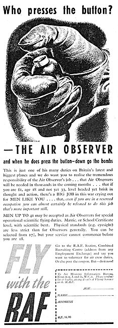 RAF Recruitment - Observer                                       