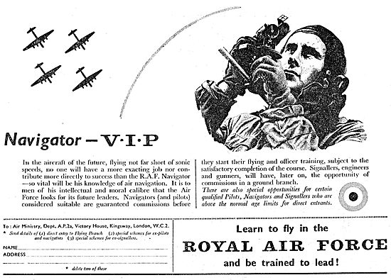 RAF Recruitment - Navigator                                      