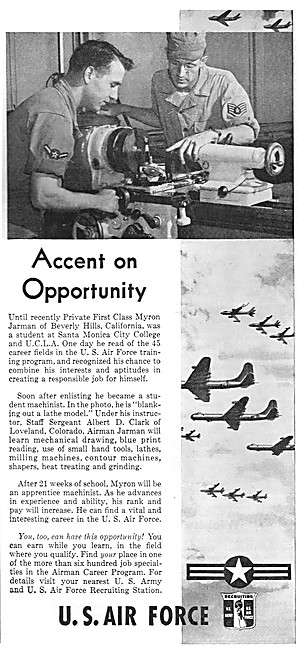 United States Air Force. USAF Recruitment                        