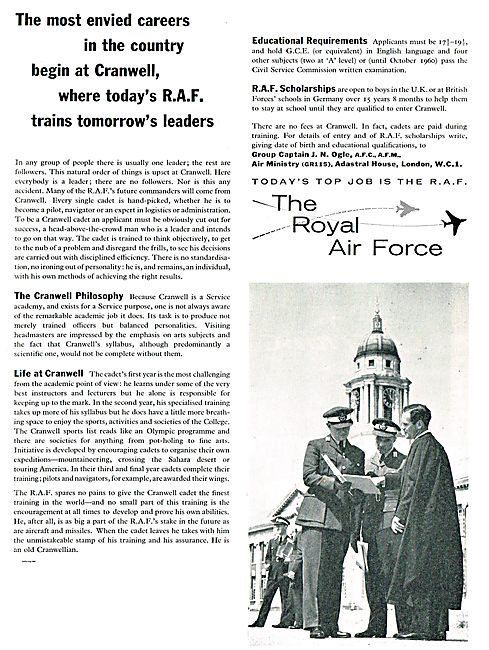 RAF Recruitment: Cranwell                                        