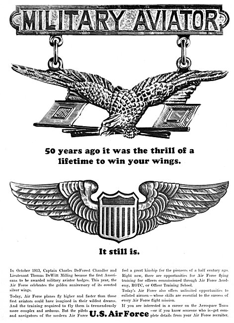 US Air Force Aircrew Recruitment 1963                            