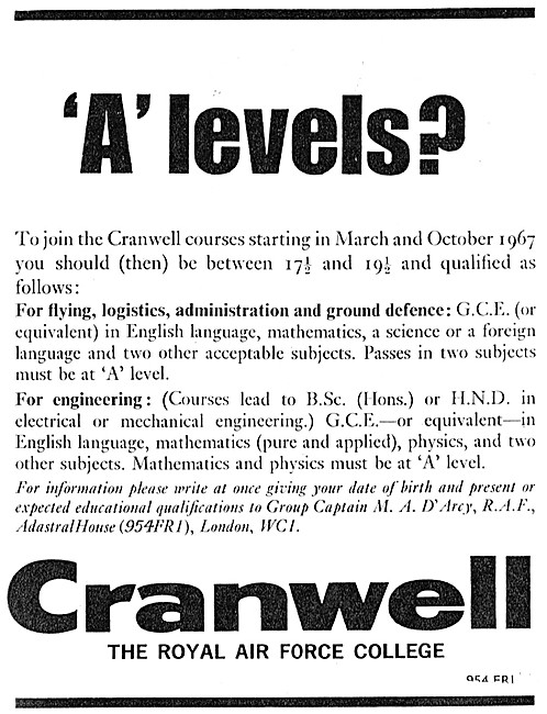 RAF Recruitment Cranwell                                         