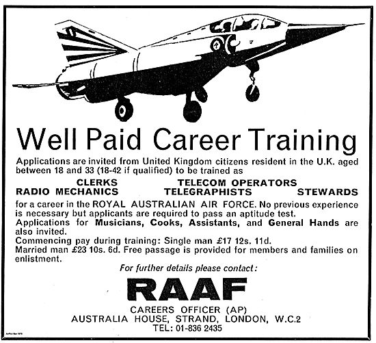 RAF Recruitment (RAAF)                                           