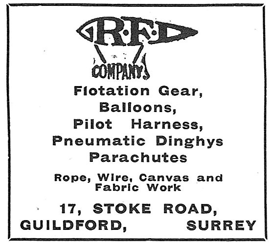 RFD Flotation Gear For Aircraft                                  