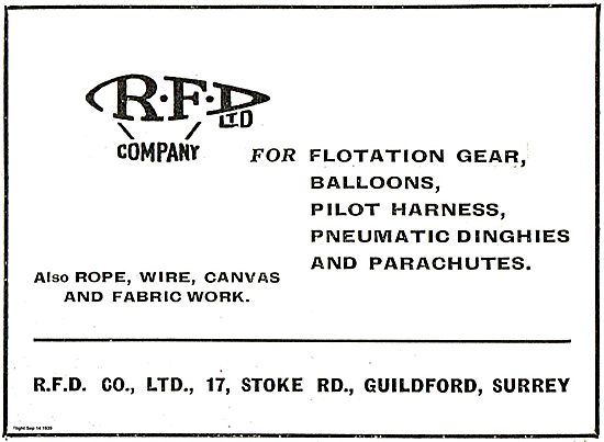 RFD Flotation Gear                                               