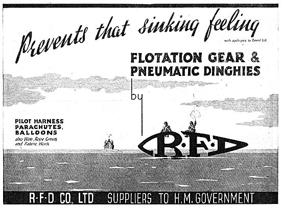 RFD Flotation Gear & Aircrew Survival Dinghies                   
