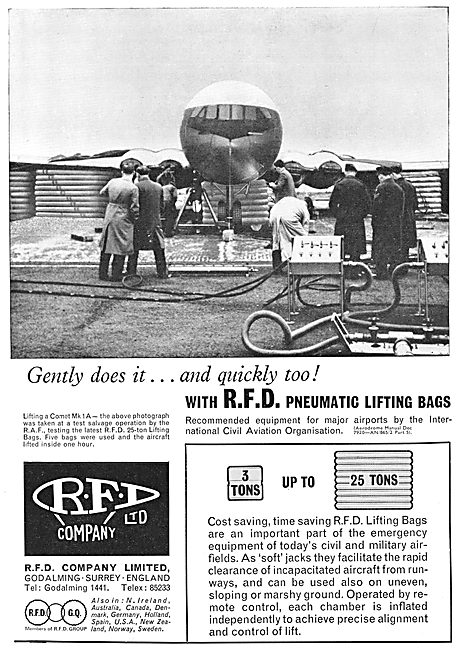 RFD Pneumatic Lifting Bags                                       
