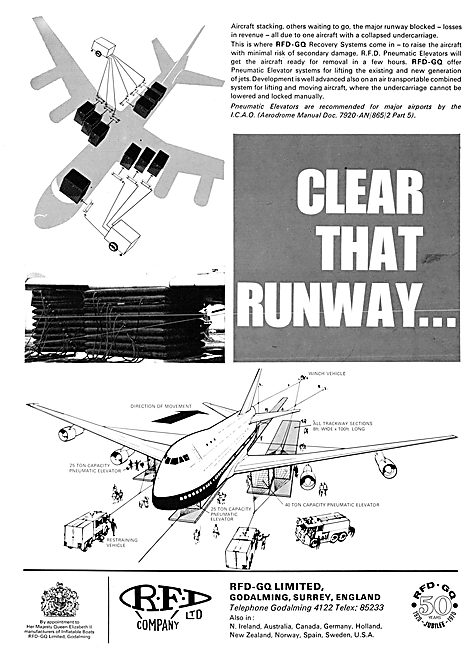 RFD-GQ Aircraft Recovery System                                  