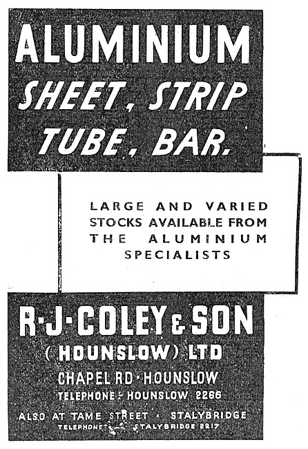 R.J.Coley Scrap Metal Merchants - Coley Aluminium Sheet & Strip  