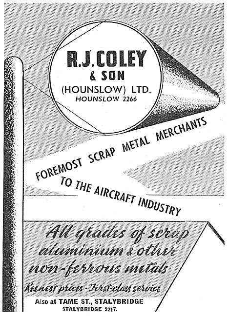 R.J.Coley Scrap Metal Merchants - Coley Aluminium Sheet & Strip  