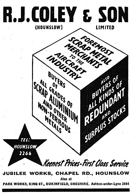 R,J,Coley & Son - Scrap Metal Merchants                          