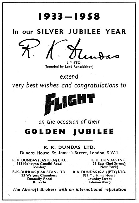 R.K.Dundas Aircraft Sales & Brokerage                            
