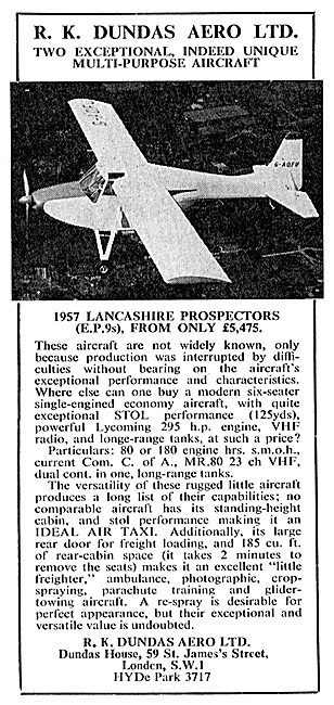 R.K.Dundas - EP9 Lancashire Prospector                           