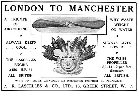 R Lascelles & Co - Aero-Engines - Weiss Propellers               