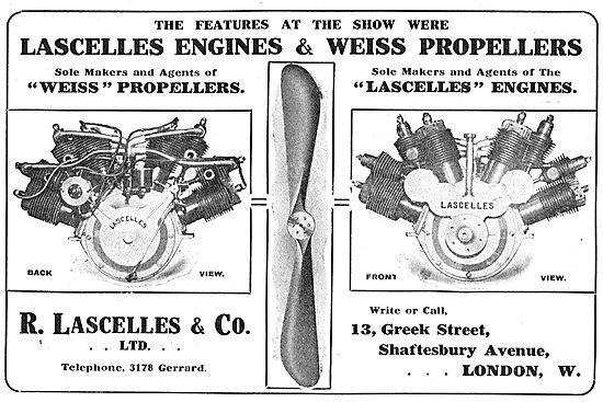  Lascelles Aero Engines & Weiss Propellers                       