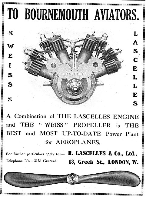 A Lascelles Engine & Weiss Propeller Is The Perfect Combination  