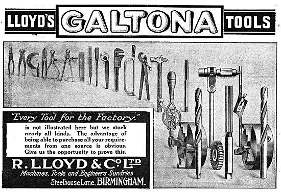 R.Lloyd & Co Ltd. - Galtona Tools                                