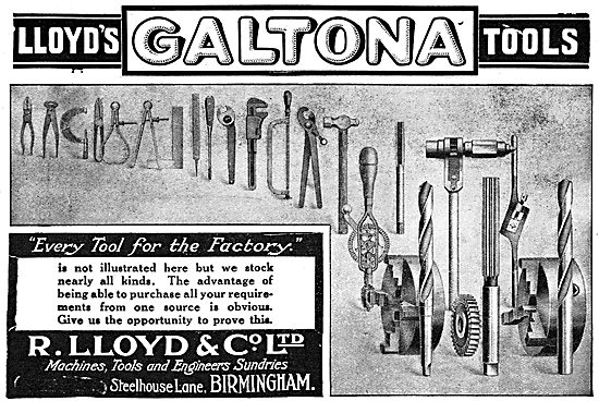 RLloyd & Co. Galtona Tools                                       