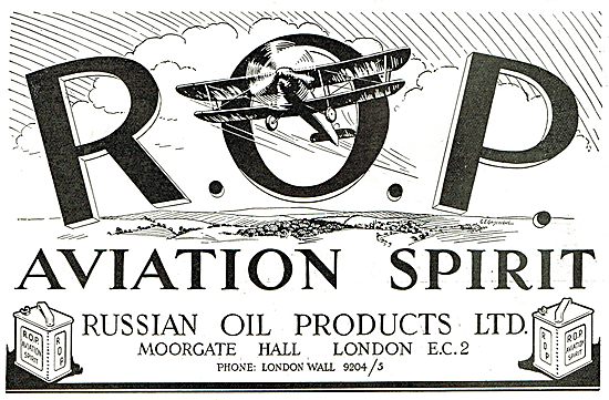 Russian Oil Products - ROP Aviation Spirit                       