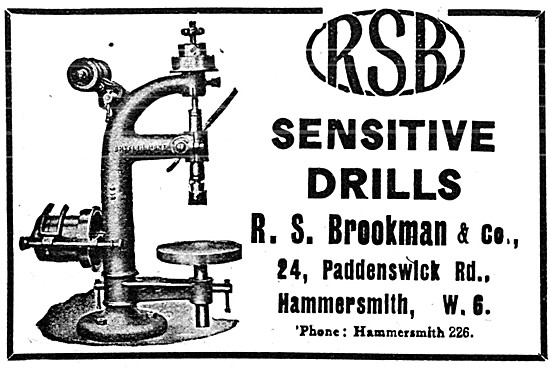 R.S.Brookman & Co - RSB Sensitive Drills                         