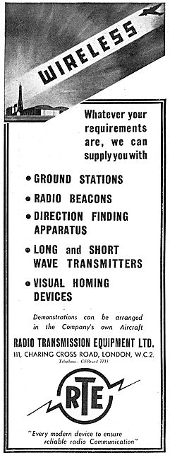 Radio Transmission Equipment - RTE Air & Ground Stations         