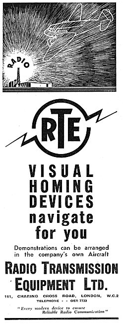Radio Transmission Equipment - RTE Visual Homing Device          