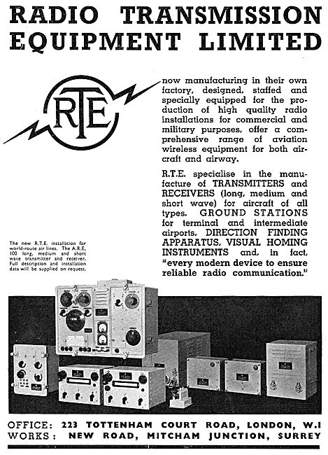 Radio Transmission Equipment - RTE Transceivers                  