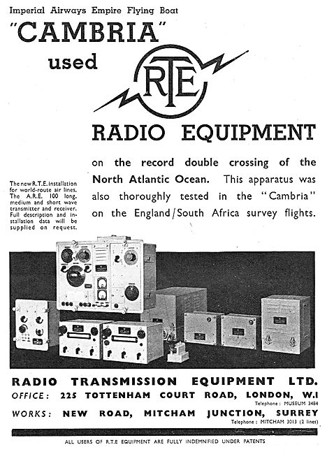 Radio Transmission Equipment - RTE ARE 100 Transmitter           