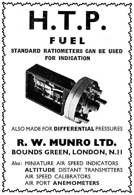 R.W. Munro Instruments, Test Equipment. HTP Ratiometers          