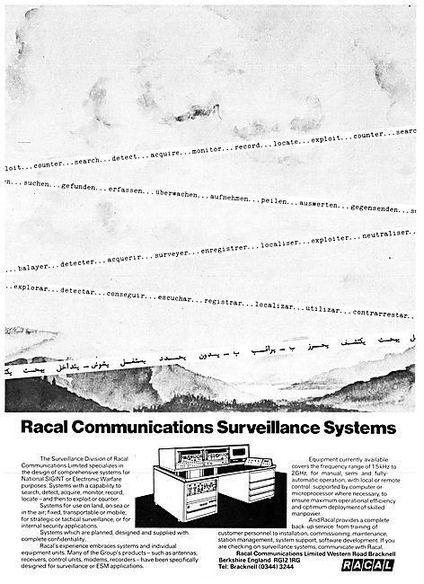 Racal Aviation Communications & Radio Navigation Systems         
