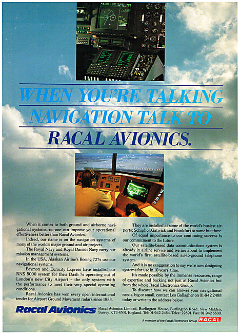 Racal Avionics - RACAL RNS 5000                                  