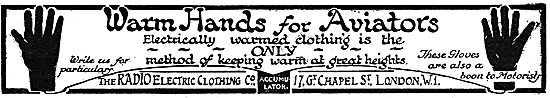 The Radio Electric Clothing Company - Electrically  Heated Gloves