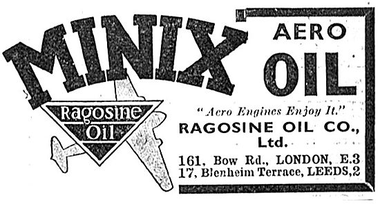 Ragosine Minix Aero Engine Oil                                   