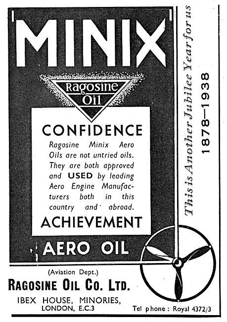 Ragosine Minix Aero Engine Oil                                   