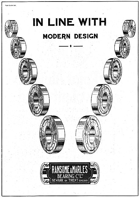 Ransome & Marles Ball And Roller Bearings.                       