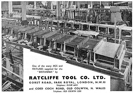 Ratcliffe Tool Co : Jigs, Fixtures, Press Tools, Dies & Gauges   